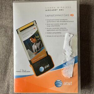 New In the Original Package, SIERRA WIRELESS AirCard 881 Laptop Connect Card